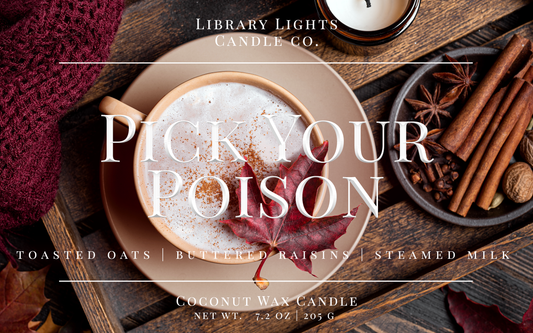8oz Jar Candle - Pick Your Poison