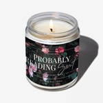 8oz Jar Candle - Probably Reading Smut (Candle Of The Month - February)