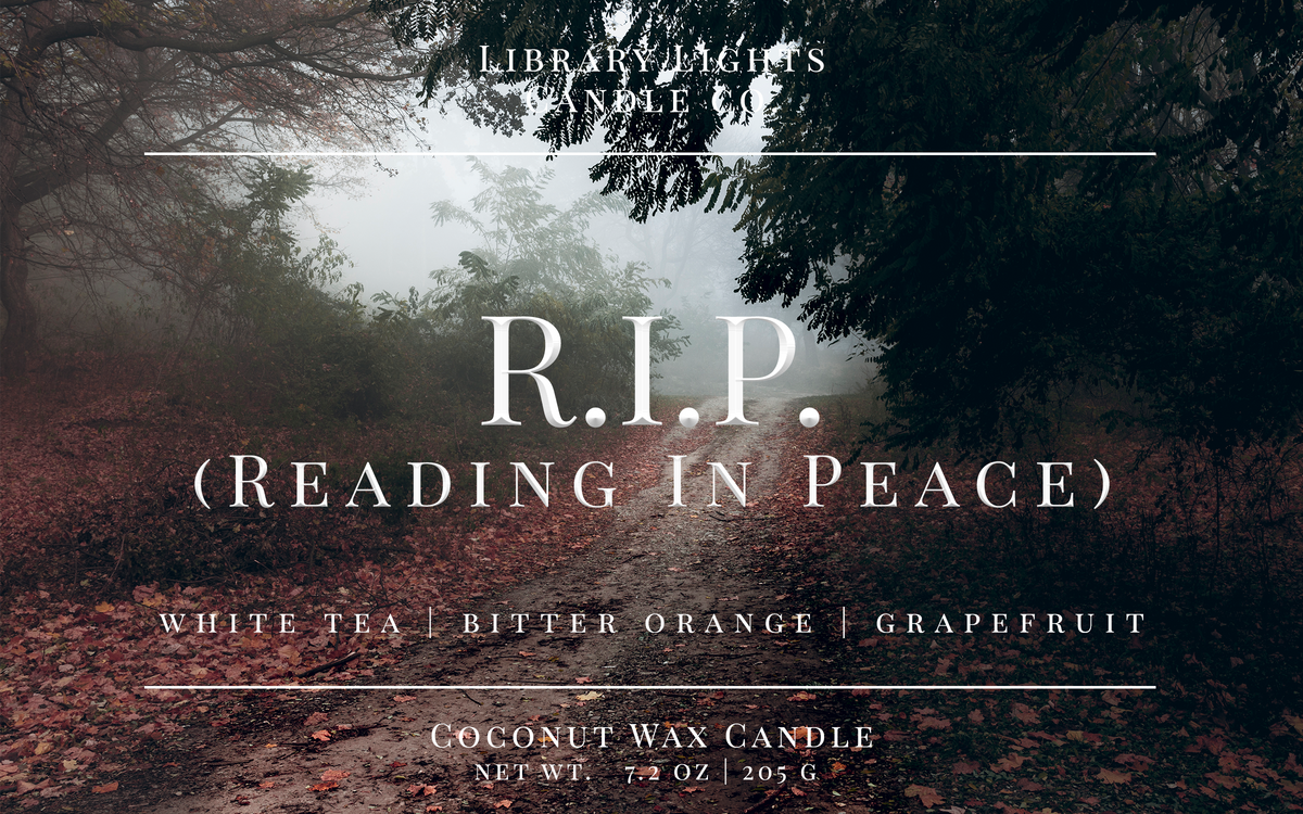 8oz Jar Candle - R.I.P. (Reading In Peace)