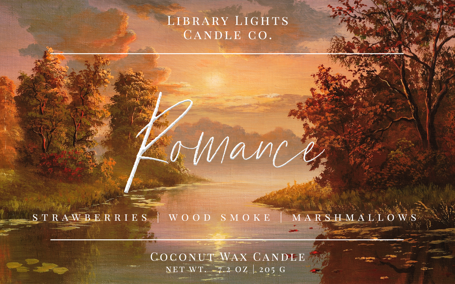 8oz Jar Candle - Romance