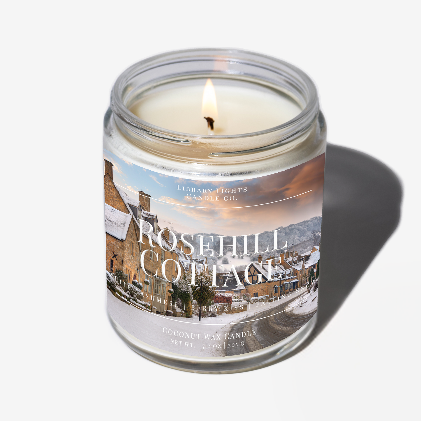 8oz Jar Candle - Rosehill Cottage