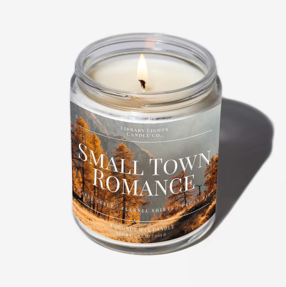 8oz Jar Candle - Small Town Romance