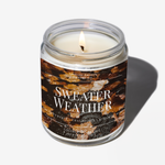 8oz Jar Candle - Sweater Weather