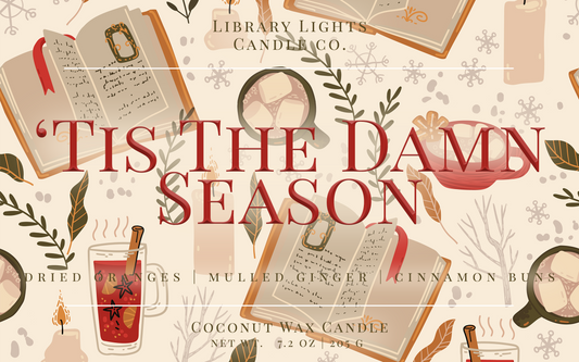 8oz Jar Candle - Tis The Damn Season