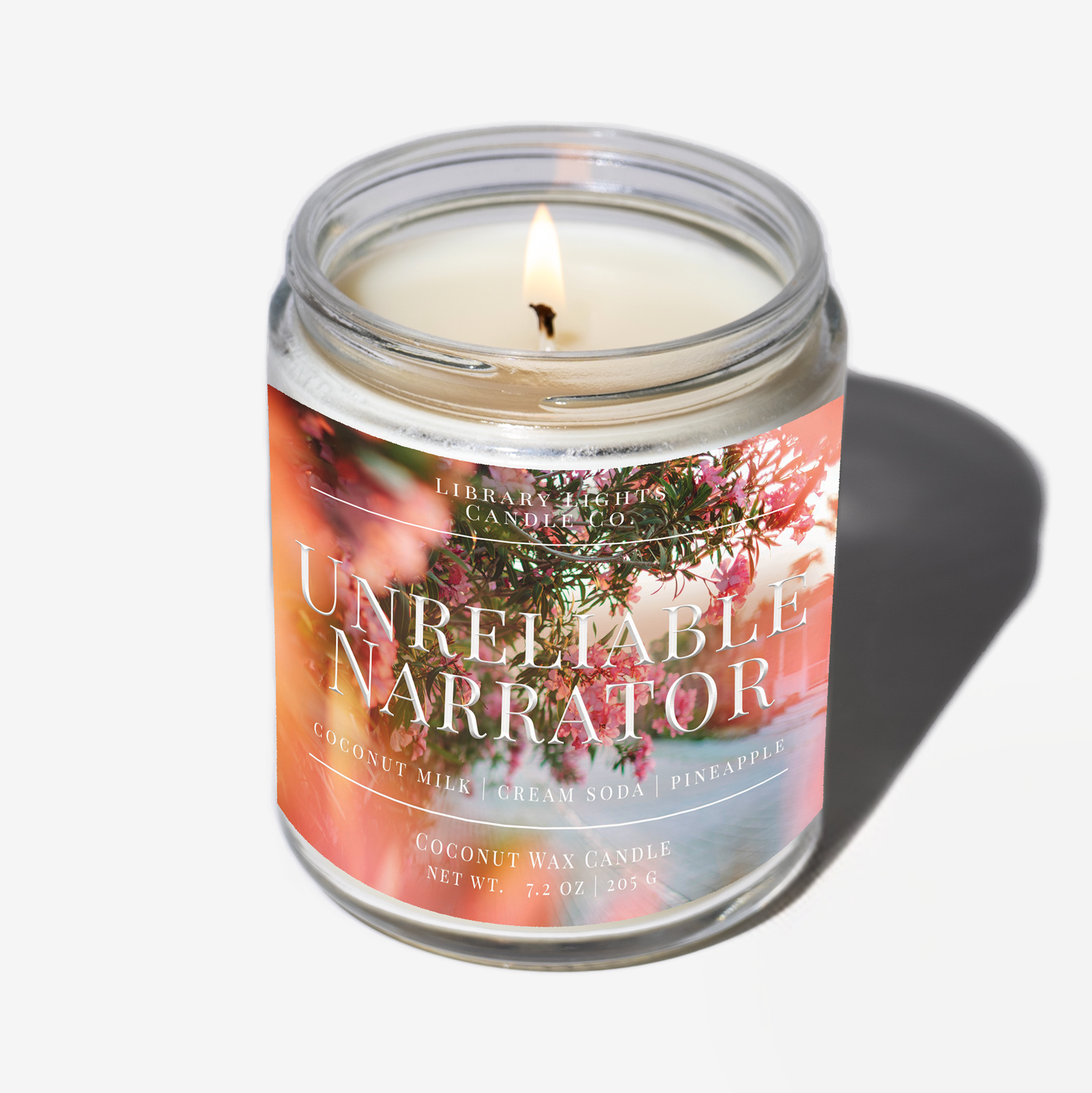 8oz Jar Candle - Unreliable Narrator