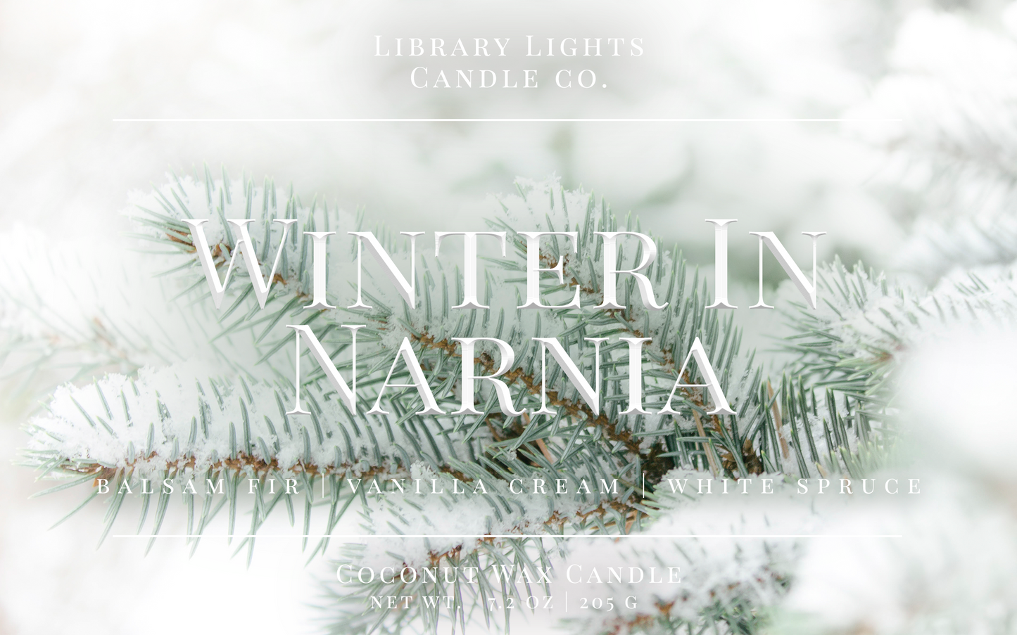 8oz Jar Candle - Winter In Narnia