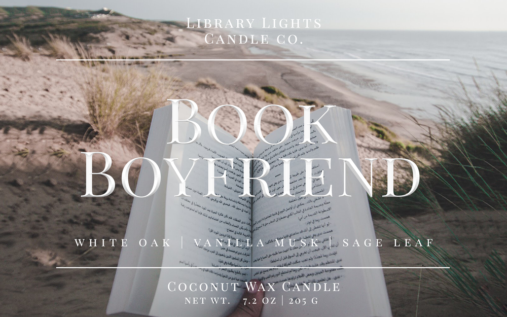 8oz Jar Candle - Book Boyfriend