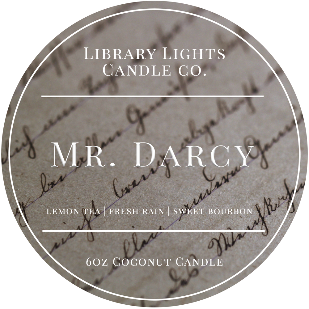 6oz Tin Candle - Mr. Darcy