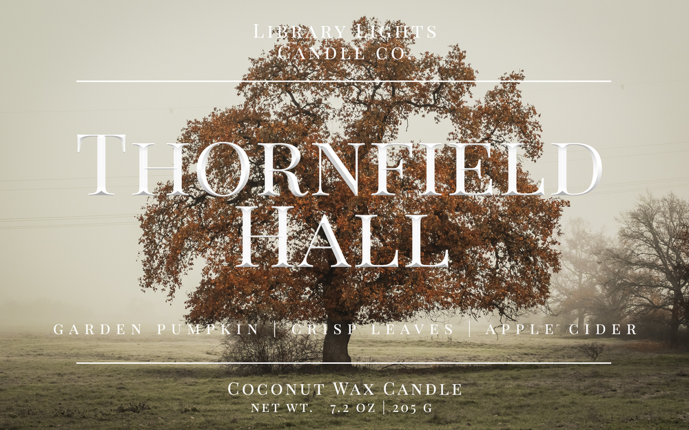 8oz Jar Candle - Thornfield Hall